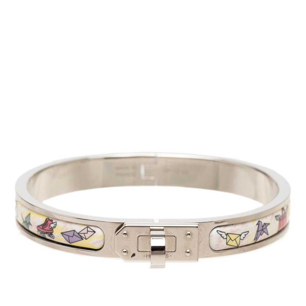 HERMES Silver Charm Bracelet